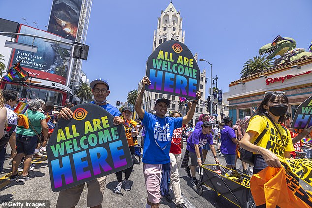Biden will be joined by activists from conservative states who have pushed back on the raft of legislation limiting, for example, school support for transgender children