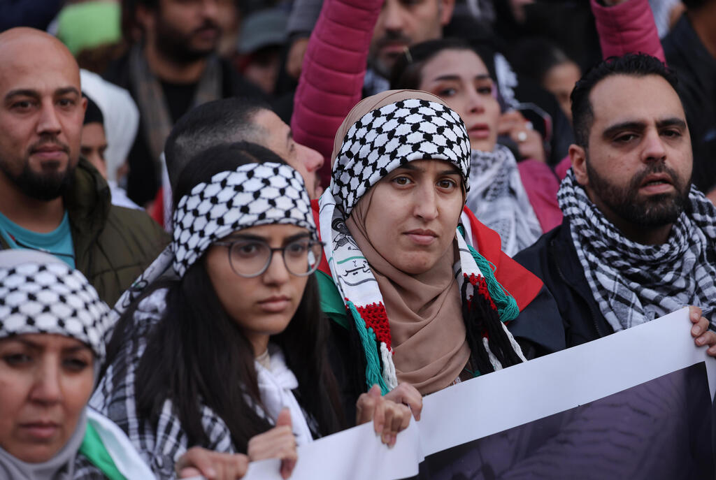 הפגנות פרו פלסטיניות ב ברלין גרמניה 