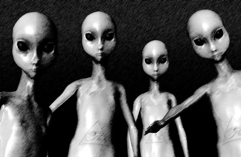  POV of an alien abduction experience. (credit: Wikimedia Commons)